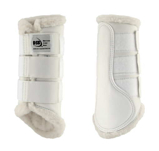 DSB DRESSAGE SPORT BOOT ORIGINAL 13 Dressage Sport Boot Original White and White
