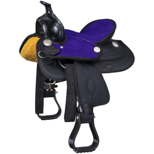 Eclipse by Tough1 Youth Barrel Saddle 1