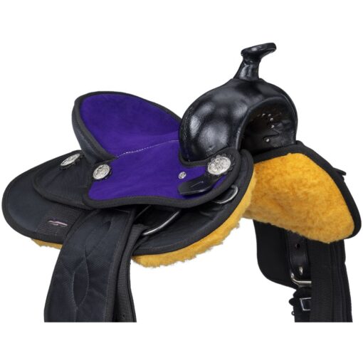 Eclipse by Tough1 Youth Barrel Saddle 2