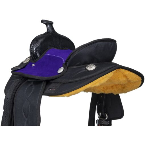 Eclipse by Tough1 Youth Barrel Saddle 3