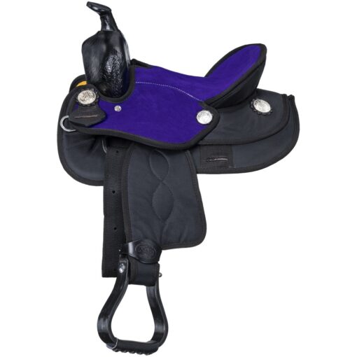 King Series Youth Eclipse Barrel Saddle Package