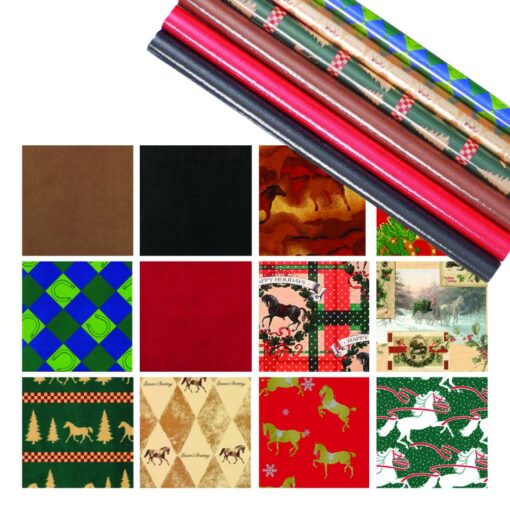 English Christmas Gift Wrap Pack