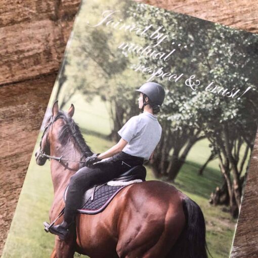 English Saddle Stirrup Necklace Jewelry3