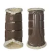 Equestrian Stockholm Champagne Brushing Boots Back
