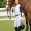 Equine Couture Sawyer Show Shirt Blueglass