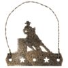 Black/Bronze Barrel Racer