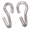 Equitare Chrome Plated Curb Hooks 1 Equitare Stainless Steel Curb Hooks