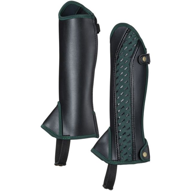 Equitare Kids Half Chaps with Horse Motif 4 Equitare Kids Half Chaps with Horse Motif - Image 3