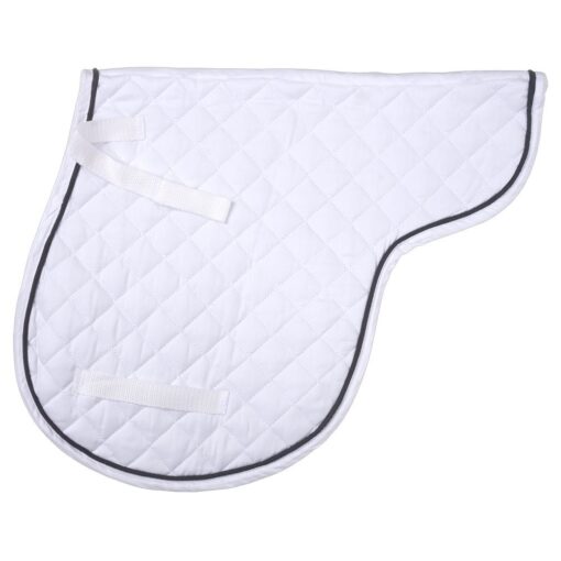 Equitare Miniature Quilted Contour Saddle Pad White
