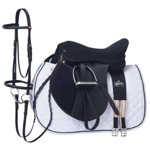 Equitare Pro Am All Purpose Saddle Package - Wide