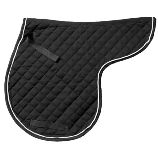 Equitare Quilted Cotton Contour Saddle Pad with Piping