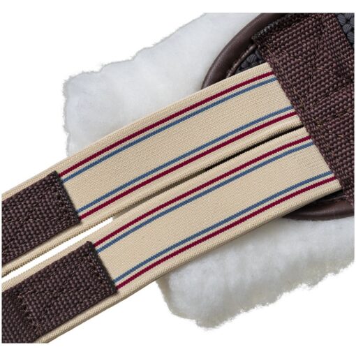 Equitare Shaped Fleece English Girth 2
