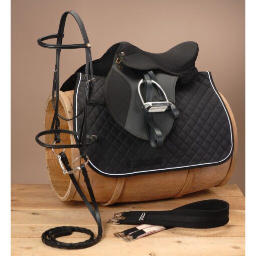 Equitare Youth Pro Am All Purpose Saddle Package - Wide