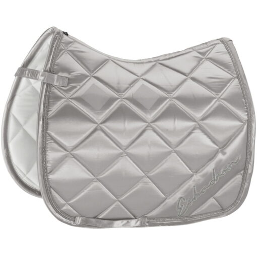 Eskadron Satin Diagonal All Purpose Saddle Pad Silver