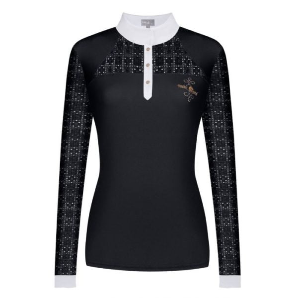 Fair Play Aiko Rose Gold Long Sleeve Competition Shirt