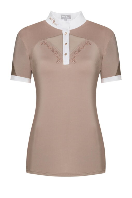 Fair Play Cathrine Rose Gold Competition Shirt 16 Fair Play Cathrine Rose Gold Competition Shirt Beige