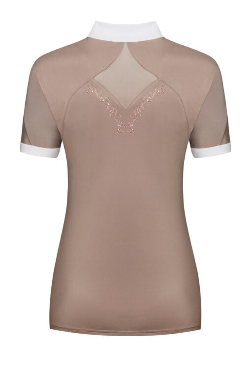 Fair Play Cathrine Rose Gold Competition Shirt 15 Fair Play Cathrine Rose Gold Competition Shirt Beige Back