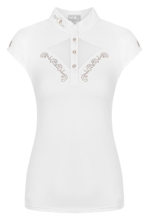 Fair Play Cathrine Rose Gold Competition Shirt Sleeveless 15 Fair Play Cathrine Rose Gold Competition Shirt Sleeveless White1