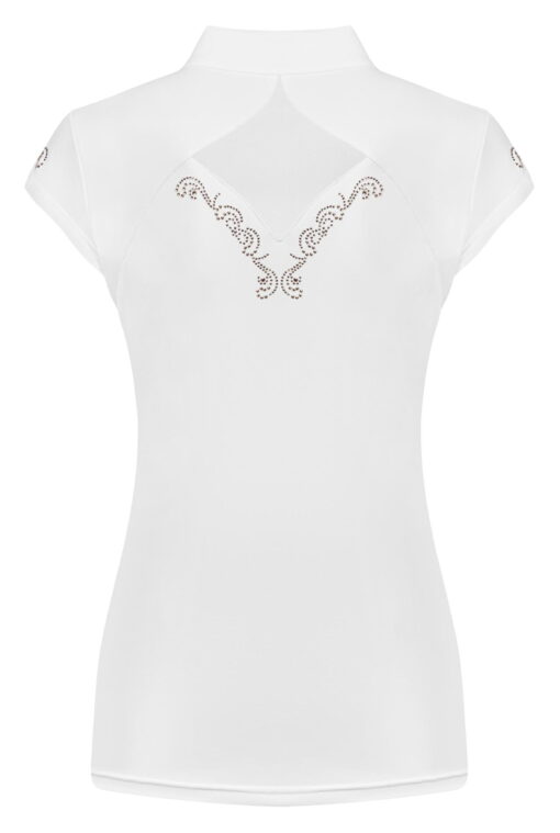 Fair Play Cathrine Rose Gold Competition Shirt Sleeveless 19 Fair Play Cathrine Rose Gold Competition Shirt Sleeveless White2