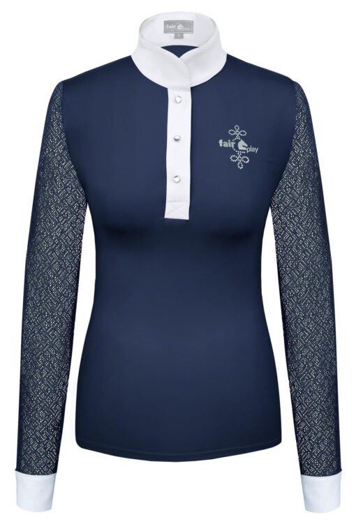 Fair Play Cecile Competition Shirt Long Sleeve 15 Fair Play Cecile Competition Shirt Long Sleeve Navy1