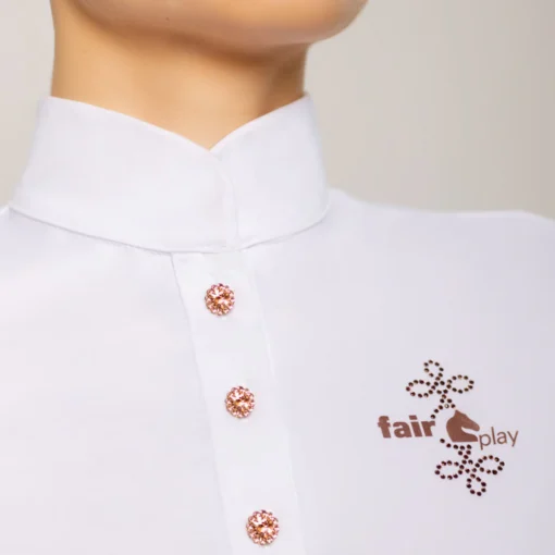 Fair Play Cecile Rose Gold Competition Shirt Longsleeve 2