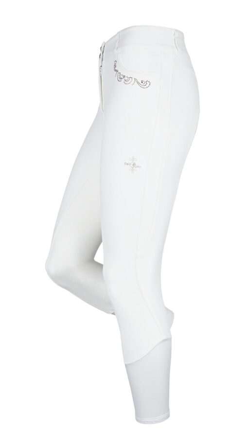 Fair Play Daisy Chic Rose Gold Breeches White