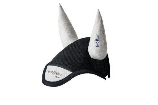 Fair Play Hexagon Air Mesh Fly Veil Black Grey1