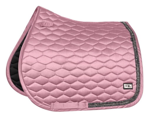 Fair Play Hexagon Arrow Saddle Pad 50 Fair Play Hexagon Arrow Saddle Pad Dusty Pink2