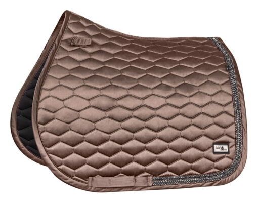 Fair Play Hexagon Arrow Saddle Pad 40 Fair Play Hexagon Arrow Saddle Pad Taupe Grey2