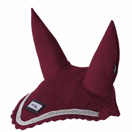 Fair Play Hexagon Crystal Fly Veil Burgundy1