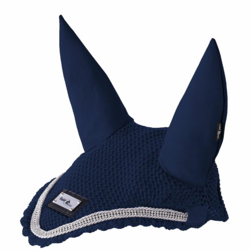 Fair Play Hexagon Crystal Fly Veil Navy1