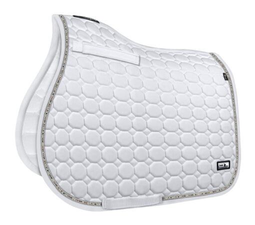 Fair Play Jaspar Saddle Pad White 2