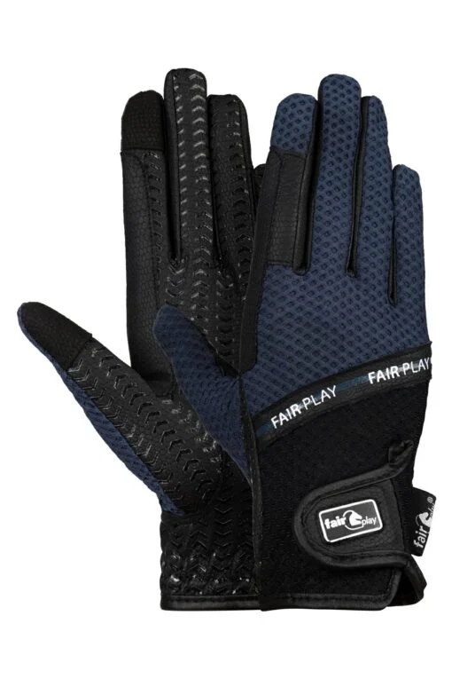 Fair Play Mesh Riding Glove Istria Navy