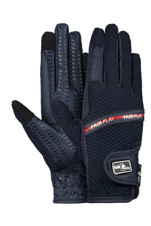 Fair Play Mesh Riding Glove Istria Navy1