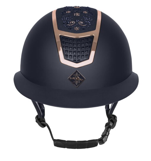 Fair Play Quantinum Chic Rose Gold Helmet Navy 2