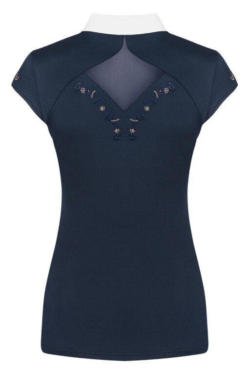 Fair Play Cathrine Rose Gold Competition Shirt Sleeveless 17 Fair Play Rose Gold Cathrine Competition Shirt Sleeveless Navy2
