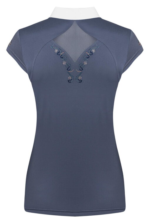 Fair Play Cathrine Rose Gold Competition Shirt Sleeveless 16 Fair Play Rose Gold Cathrine Competition Shirt Sleeveless Steel Blue2
