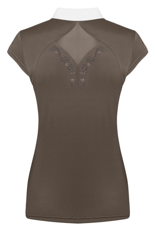 Fair Play Cathrine Rose Gold Competition Shirt Sleeveless 21 Fair Play Rose Gold Cathrine Competition Shirt Sleeveless Taupe Grey2