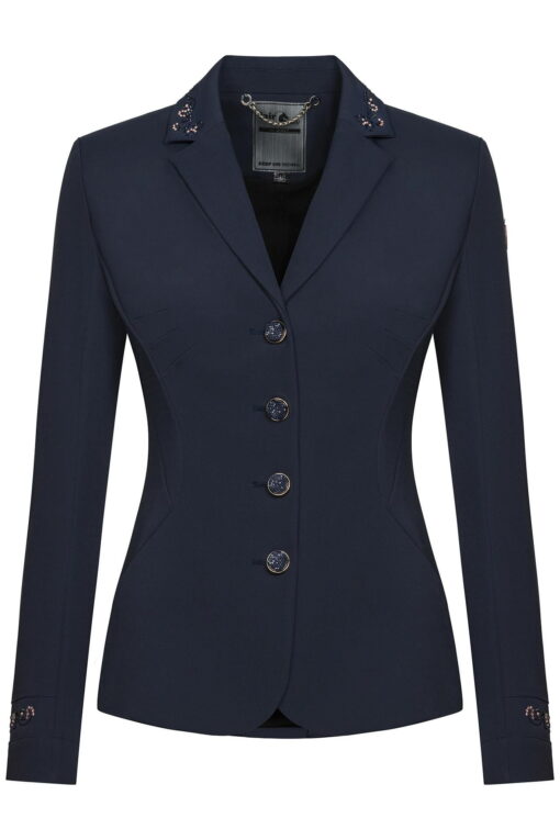 Fair Play Taylor Chic Rose Gold Show Jacket 10 Fair Play Taylor Chic Rose Gold Show Jacket Navy