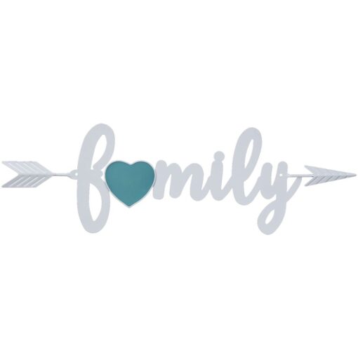 Family Arrow Metal Wall Décor