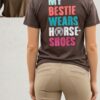 Farm Girl Lucky Equestrian Bestie T-Shirt 1 Farm Girl Lucky Equestrian Bestie T Shirt Photoroom