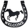 Galloping Horse Welcome Sign 2 Galloping Horse Welcome Sign