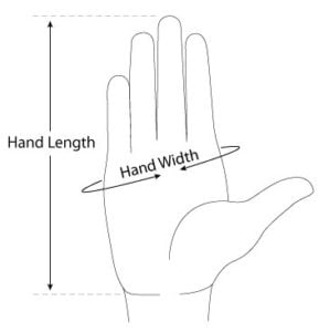 Glove Size Chart