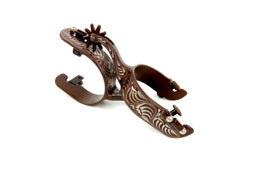 HKM Antique Show Spurs Stainless Steel 2