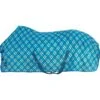 Aqua/Yellow Checked