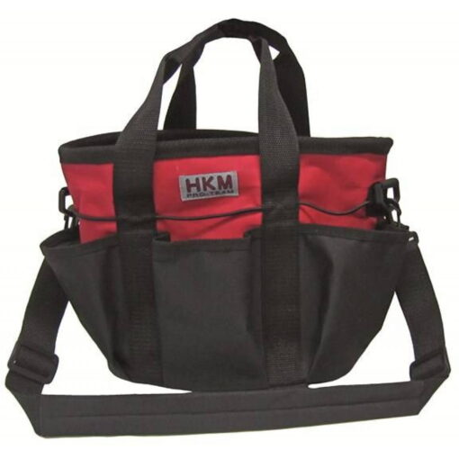 HKM Grooming Bag Black Red