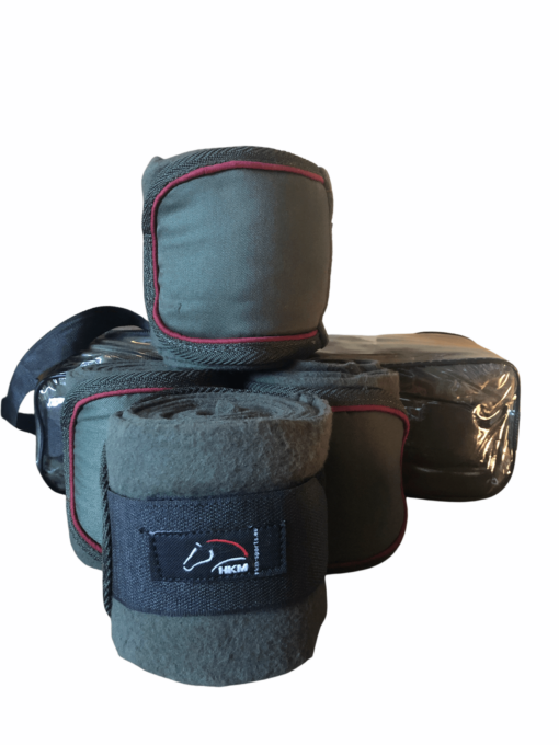 HKM Luxury Polo Wraps Forrest Green 1