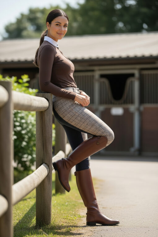 HKM Plaid Breeches 2