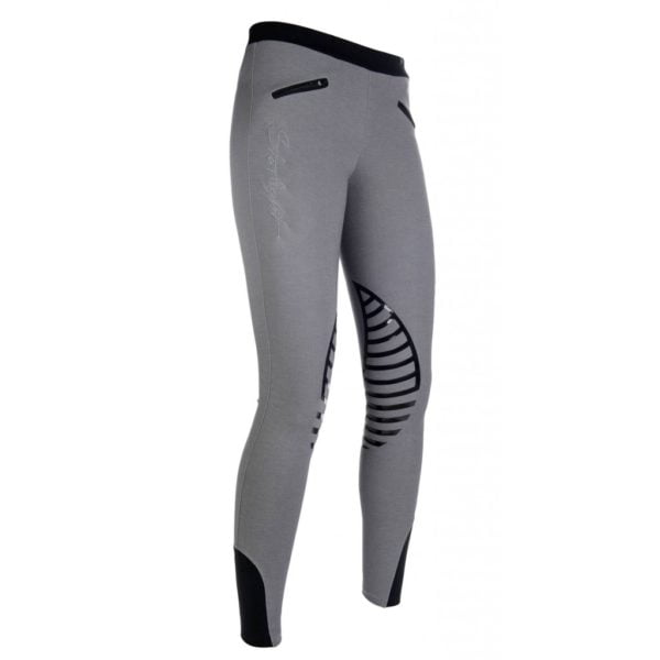 Astile Riding Tights Riding Leggings Two Tone With Silicon Knee Patch 