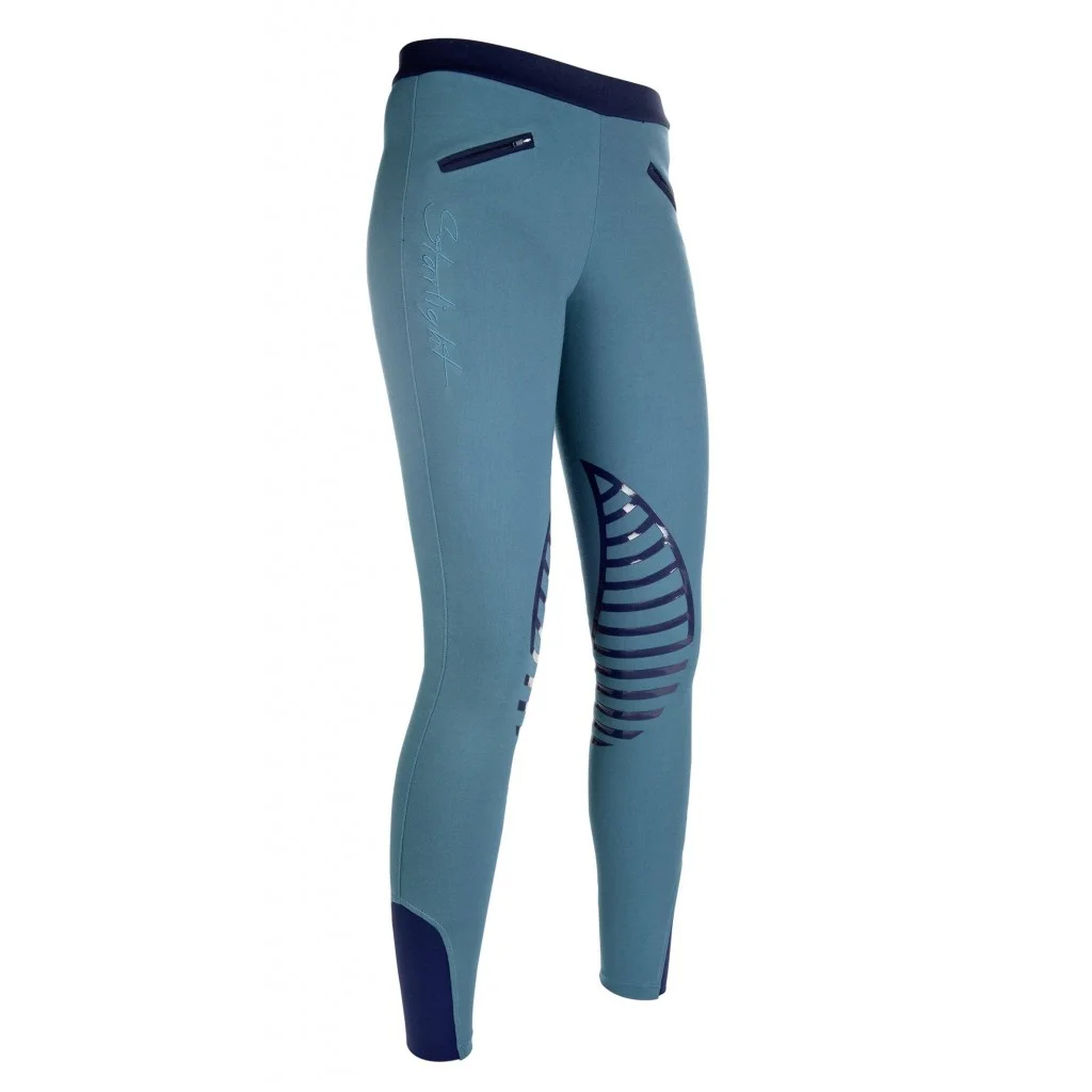 ☆韓国の人気☆【sinoon】☆ROUND LEGGINGS PANT.S☆関税込☆ HKM Riding Leggings Starlight Silicone Knee Patch - The
